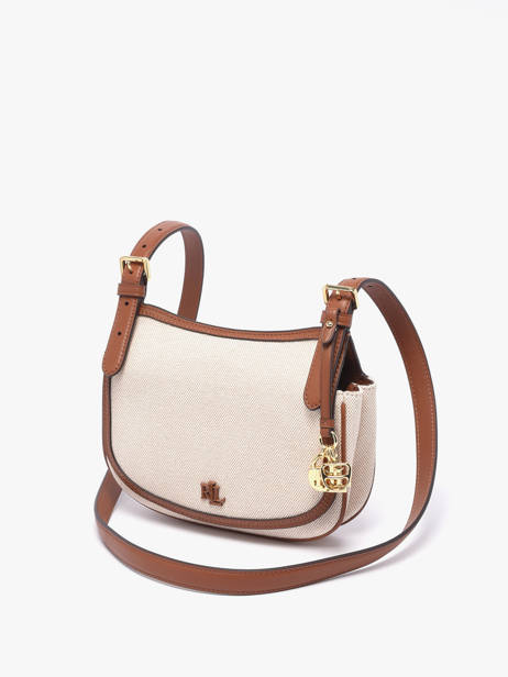 Cross Body Tas Dryden Katoen Lauren ralph lauren Beige dryden 31P10512 ander zicht 2